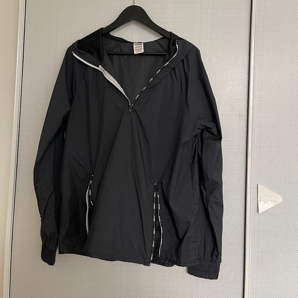 Victoria's Secret Pink Oversized Black Hoodie - Picture 1 of 2